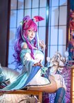 [Cosplay] KANEKO_咔喵 英雄联盟 灵魂莲华 阿狸 [17P1V-541MB]