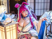 [Cosplay] KANEKO_咔喵 英雄联盟 灵魂莲华 阿狸 [17P1V-541MB]
