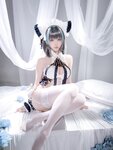 [Cosplay] 星之迟迟 2025年08月计划D-碧蓝航线-柴郡 [55P1V-723MB]
