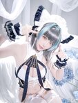 [Cosplay] 星之迟迟 2025年08月计划D-碧蓝航线-柴郡 [55P1V-723MB]