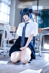[Cosplay] 屿鱼 蔚蓝档案 妃咲 JK [61P-797MB]