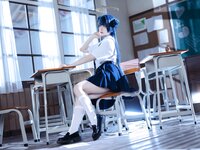 [Cosplay] 屿鱼 蔚蓝档案 妃咲 JK [61P-797MB]