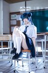 [Cosplay] 屿鱼 蔚蓝档案 妃咲 JK [61P-797MB]