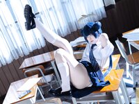 [Cosplay] 屿鱼 蔚蓝档案 妃咲 JK [61P-797MB]