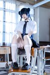 [Cosplay] 屿鱼 蔚蓝档案 妃咲 JK [61P-797MB]