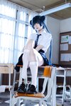 [Cosplay] 屿鱼 蔚蓝档案 妃咲 JK [61P-797MB]
