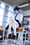 [Cosplay] 屿鱼 蔚蓝档案 妃咲 JK [61P-797MB]