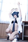 [Cosplay] 屿鱼 蔚蓝档案 妃咲 JK [61P-797MB]