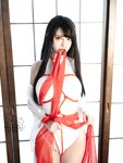 [Cosplay] 一色雨 - 捆绑巫女