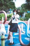 [Cosplay] 柒柒要乖哦 乐园JK [37P-400MB]
