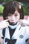 [Cosplay] 柒柒要乖哦 乐园JK [37P-400MB]