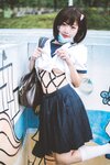 [Cosplay] 柒柒要乖哦 乐园JK [37P-400MB]