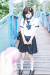 [Cosplay] 柒柒要乖哦 乐园JK [37P-400MB]