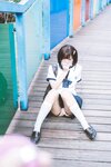 [Cosplay] 柒柒要乖哦 乐园JK [37P-400MB]