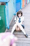 [Cosplay] 柒柒要乖哦 乐园JK [37P-400MB]