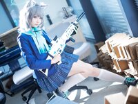 [Cosplay] lunananya 场照 砂狼白子 [16P-131MB]