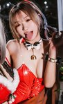 [Cosplay] 柒柒要乖哦 2021圣诞双兔 [23P-268MB]