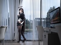 [Cosplay] 矢量鱼 蔚蓝档案 调月莉音 [36P-190MB]