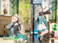 [Cosplay] Hashimoto Tamaki 桥本环沫 - Honkai Star Rail Qingque 崩坏：星穹铁道 青雀