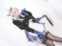 [Cosplay] 阿半今天很开心 FGO 黑枪呆女仆 [69P-756MB]