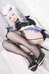 [Cosplay] 阿半今天很开心 FGO 黑枪呆女仆 [69P-756MB]