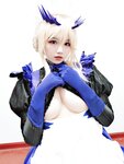 [Cosplay] 阿半今天很开心 FGO 黑枪呆女仆 [69P-756MB]