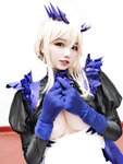[Cosplay] 阿半今天很开心 FGO 黑枪呆女仆 [69P-756MB]