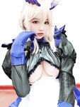 [Cosplay] 阿半今天很开心 FGO 黑枪呆女仆 [69P-756MB]