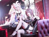 [Cosplay] Hayako Hayabusa 隼隼子 - Duke of Abruzzi Dealer 阿布鲁奇公爵 荷官