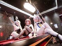 [Cosplay] Hayako Hayabusa 隼隼子 - Duke of Abruzzi Dealer 阿布鲁奇公爵 荷官