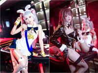 [Cosplay] Hayako Hayabusa 隼隼子 - Duke of Abruzzi Dealer 阿布鲁奇公爵 荷官