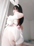 [Cosplay] 女主K 白丝兔女郎 [102P-192MB]