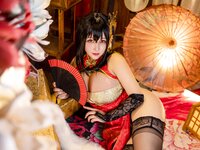 [Cosplay] KANEKO_咔喵 大凤旗袍[23P-188MB]