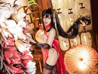 [Cosplay] KANEKO_咔喵 大凤旗袍[23P-188MB]