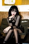 [Cosplay] 柒柒要乖哦 街拍黑皮裙 [17P-186MB]