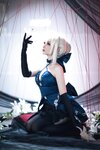 [Cosplay] 焖焖碳 FGO 黑呆 [30P-404MB]