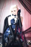 [Cosplay] 焖焖碳 FGO 黑呆 [30P-404MB]