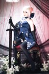 [Cosplay] 焖焖碳 FGO 黑呆 [30P-404MB]
