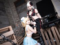 [Cosplay] 瓜希酱 &Momoko葵葵 FATE 黑白贞德 [60P-817MB]