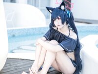 [Cosplay] lunananya 黑见芹香 泳装 [28P-174MB]