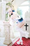 [Cosplay] 日奈娇 蔚蓝档案 下江小春 花嫁 [26P-170MB]