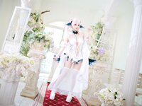 [Cosplay] 日奈娇 蔚蓝档案 下江小春 花嫁 [26P-170MB]