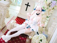 [Cosplay] 日奈娇 蔚蓝档案 下江小春 花嫁 [26P-170MB]