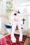 [Cosplay] 日奈娇 蔚蓝档案 下江小春 花嫁 [26P-170MB]