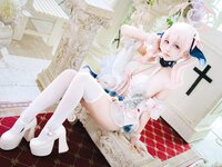 [Cosplay] 日奈娇 蔚蓝档案 下江小春 花嫁 [26P-170MB]