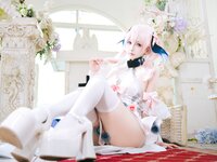 [Cosplay] 日奈娇 蔚蓝档案 下江小春 花嫁 [26P-170MB]