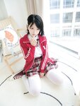 [Cosplay] Lin Shuci 林书辞 - Xiao Bing Uniform Doll Face Double Pigtails 【小冰】制服娃娃脸可爱双马尾粉嫩肥美