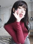 [Cosplay] 女主K 红色毛衣的丰满妹妹 [103P-727.31MB]