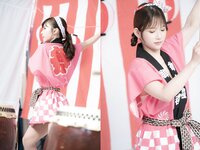[Post Digital Photo] Rio Kuriyama 栗山莉緒 & Rena Momozono 桃園怜奈 - Naked Wild Drummer 全裸あばれ太鼓