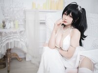 [Cosplay] Nyako喵子 大凤纯白婚纱 [65P-235M]